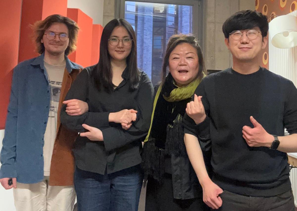 Aufnahmen für den Animationsfilm "Butterflies and Seeds"